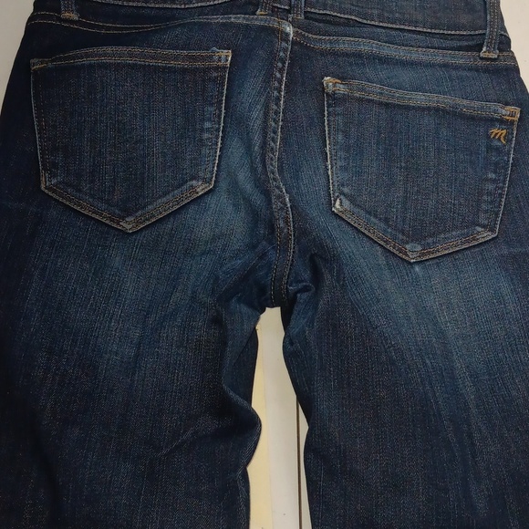 Womens Madewell size 24 The perfect vintage jean dark wash - Picture 4 of 5